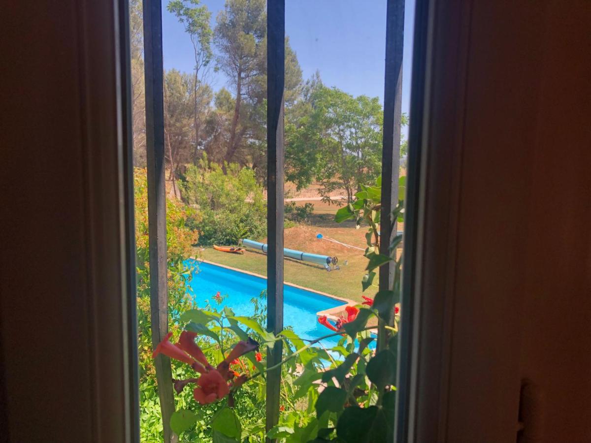 La Tour- Pigeonnier Provencal - Mas Des Sous Bois Villa Ventabren Dış mekan fotoğraf