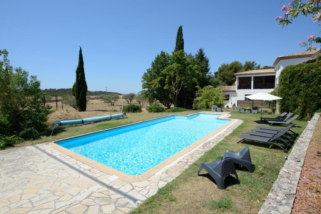 La Tour- Pigeonnier Provencal - Mas Des Sous Bois Villa Ventabren Dış mekan fotoğraf