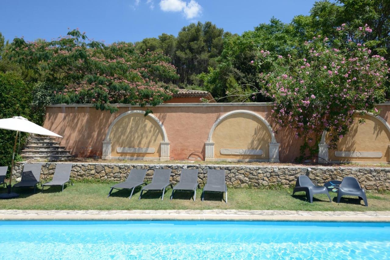 La Tour- Pigeonnier Provencal - Mas Des Sous Bois Villa Ventabren Dış mekan fotoğraf